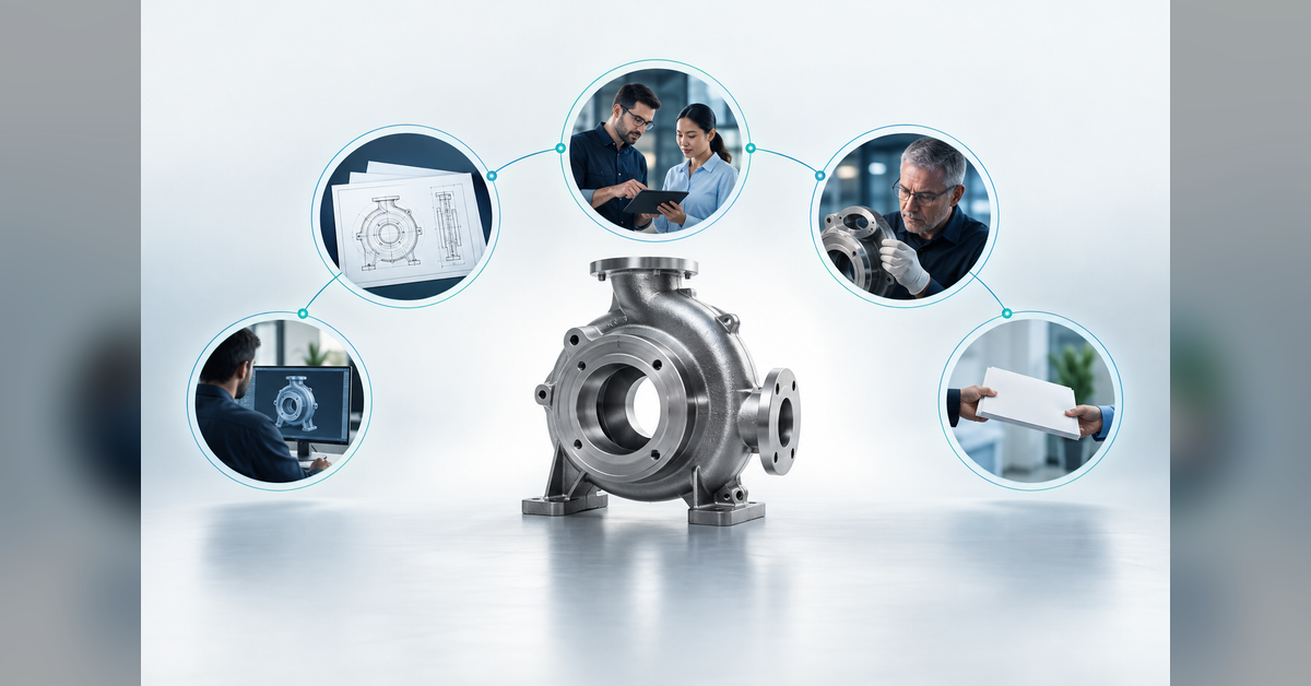 manufacturing marketing agency thought leadership: The Specification-to-RFQ Authority Chain illustrated as an evidence-led buyer decision guide