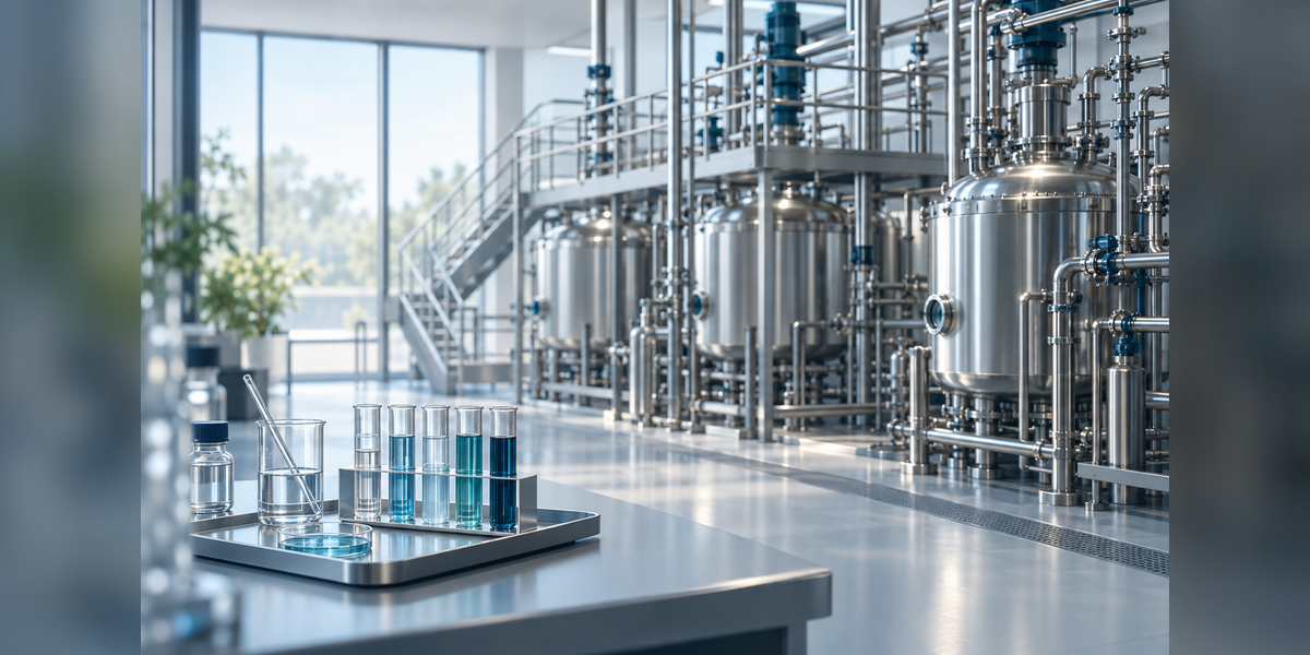 Conceptual specialty chemical facility for evaluating toll manufacturing companies