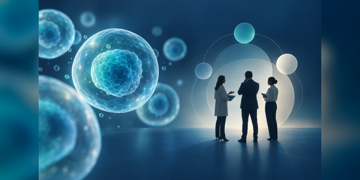 Conceptual illustration for PDA Cell & Gene Pharmaceutical Products 2027 attendance planning