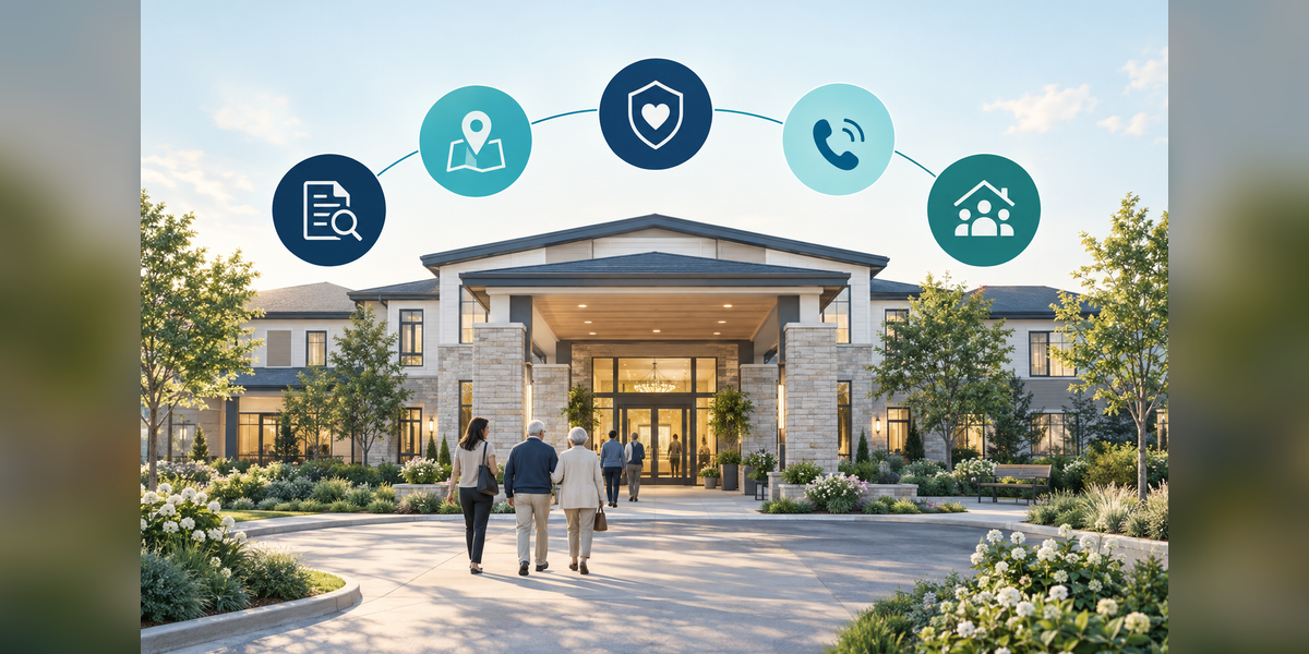 assisted living seo company: The Clinical Trust-to-Appointment Loop illustrated as an evidence-led buyer decision guide